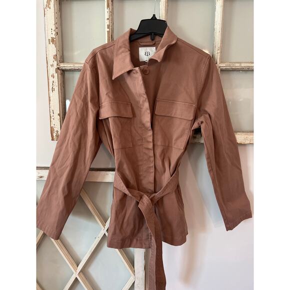 NWOT Betabrand size XL brown twill jacket - Picture 1 of 4